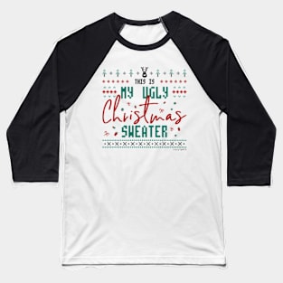 Easy Ugly Sweater Baseball T-Shirt